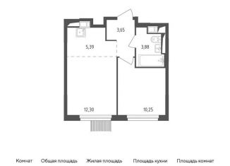 Продажа 2-ком. квартиры, 34.9 м2, Мытищи, жилой комплекс Мытищи Парк, к1