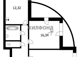 Продажа 3-комнатной квартиры, 63.5 м2, Новосибирск, ЖК Квартал на Декабристов, улица Декабристов, 10
