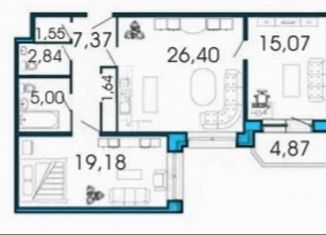 Продажа 2-комнатной квартиры, 77 м2, Санкт-Петербург, проспект Маршала Блюхера, 7к1, ЖК Медалист