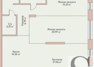 Продаю 3-комнатную квартиру, 100.1 м2, Новосибирск, Дачное шоссе, 20Б, ЖК Флора и Фауна