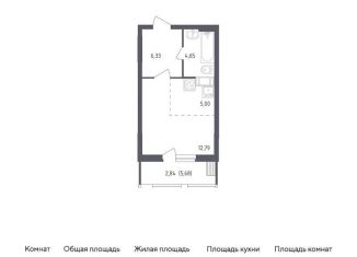 Продажа квартиры студии, 31.6 м2, посёлок Жилино-1, жилой комплекс Егорово Парк, к3