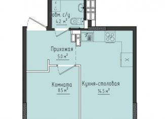 Продаю 1-комнатную квартиру, 32.2 м2, село Первомайский