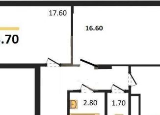 Двухкомнатная квартира на продажу, 63.7 м2, Владимир, Фрунзенский район, Добросельская улица, 184А
