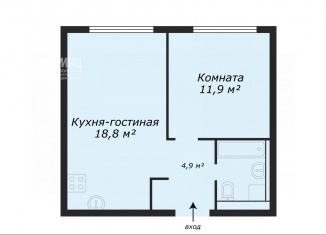 Продается однокомнатная квартира, 39.3 м2, Москва, жилой комплекс Матвеевский Парк, 1.1