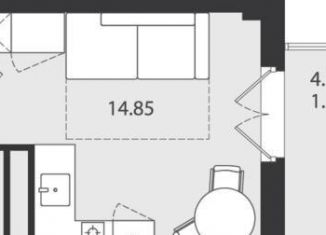 Продажа квартиры студии, 23.2 м2, Архангельск, Ломоносовский округ