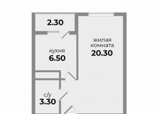 Продажа однокомнатной квартиры, 31.4 м2, Михайловск, Прекрасная улица, 19
