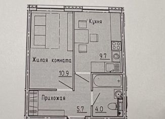 Продажа 1-ком. квартиры, 30.3 м2, Пензенская область, жилой комплекс Лугометрия, с20