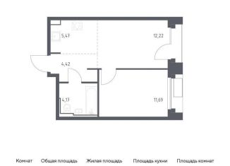 Продам 2-комнатную квартиру, 38 м2, Москва, метро Орехово