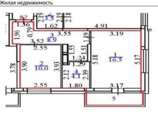 Продается однокомнатная квартира, 39.5 м2, Новочебоксарск, Советская улица, 56, ЖК Лазурный