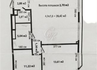 Сдам в аренду двухкомнатную квартиру, 66 м2, Москва, Дмитровский проезд, 1, Дмитровский проезд