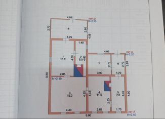 Продам дом, 81.6 м2, рабочий посёлок Касторное, улица Будкова, 39