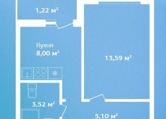 Продаю 1-комнатную квартиру, 31.4 м2, Ленинградская область