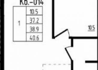 Продам двухкомнатную квартиру, 40.6 м2, Екатеринбург, ЖК Астон Сезоны