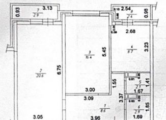 Продам 2-комнатную квартиру, 59.3 м2, Краснодар, улица Евгении Жигуленко, 11к1, ЖК Инсити