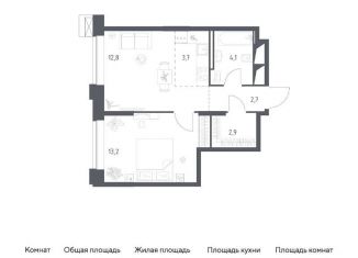 2-комнатная квартира на продажу, 39.4 м2, Москва, Можайский район, Верейская улица, 41с70