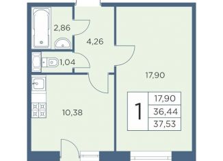 Продам 1-ком. квартиру, 37.5 м2, Санкт-Петербург, улица Александра Матросова, 8к3, улица Александра Матросова