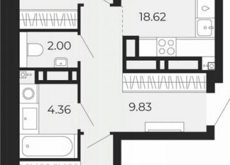 Продажа 2-ком. квартиры, 63.1 м2, Тюмень, Арктическая улица, 16