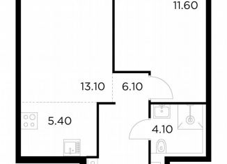 Продажа 1-ком. квартиры, 40.3 м2, Москва