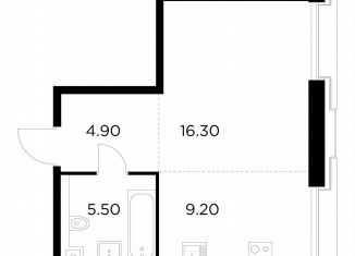 Продам квартиру студию, 35.9 м2, Москва, метро Войковская