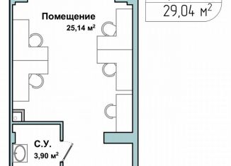 Продам помещение свободного назначения, 29 м2, Севастополь, улица Лётчиков, 10к4