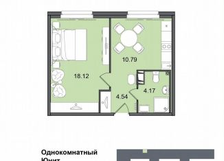 Продажа однокомнатной квартиры, 37.6 м2, Санкт-Петербург, муниципальный округ Гагаринское, Витебский проспект, 99к1