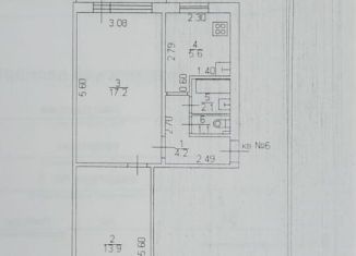 Продаю 2-комнатную квартиру, 46.8 м2, Тверь, проспект Победы, 84