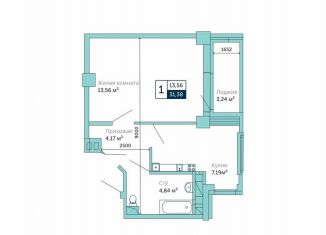 Продажа 1-комнатной квартиры, 31.4 м2, Ростовская область, улица Бекентьева, 10