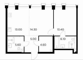 Продаю 1-комнатную квартиру, 62 м2, Москва, Войковский район