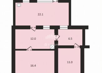 Продается 3-ком. квартира, 68 м2, Крым, улица Котовского, 1