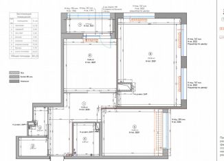 Продажа трехкомнатной квартиры, 80 м2, Санкт-Петербург, Петровский проспект, 22к2, ЖК Фамилия