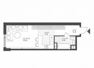 Продаю квартиру студию, 33.1 м2, Москва, район Крылатское