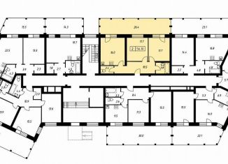 Продажа 2-комнатной квартиры, 56.1 м2, деревня Скотное, Вересковая улица, 7к2