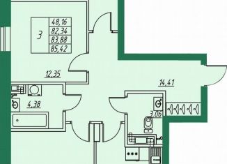 3-ком. квартира на продажу, 83.9 м2, Владимирская область