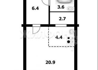 Продаю 1-ком. квартиру, 38.3 м2, Новосибирск, Плющихинская улица, 3, метро Золотая Нива