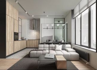 Продам квартиру студию, 33.5 м2, Тюмень, ЖК Кватро, Дамбовская улица, 25к1