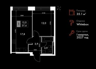 Продается 2-комнатная квартира, 35.1 м2, Приморский край, улица Крылова, 10/1