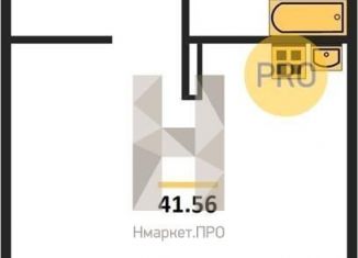 Продается квартира студия, 41 м2, Новосибирск, Октябрьский район, Военная улица, 51