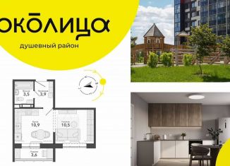 Продажа 1-комнатной квартиры, 28.8 м2, посёлок Садовый, микрорайон Околица, 13С