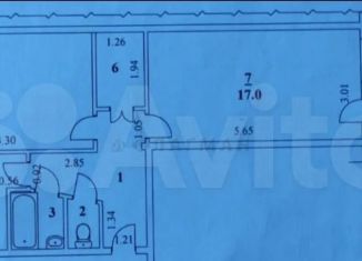 Продам двухкомнатную квартиру, 47 м2, Балаково, Комсомольская улица, 43