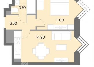 1-ком. квартира на продажу, 32.8 м2, Москва, район Москворечье-Сабурово