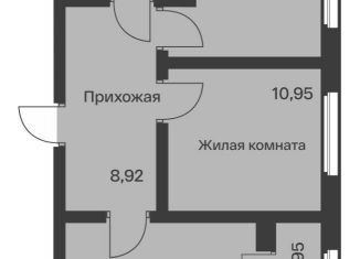 1-ком. квартира на продажу, 49.3 м2, городской посёлок Янино-1, Цветной бульвар, 10к1