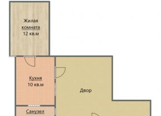 Продается 1-ком. квартира, 26 м2, Краснодар, улица имени Дзержинского, 123/2