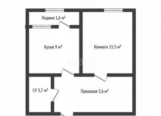 Продаю 1-ком. квартиру, 36.2 м2, Краснодар, улица имени Героя Георгия Бочарникова, 4к3, ЖК Абрикосово