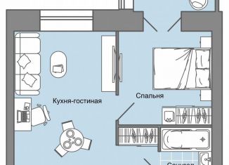 Продается 2-ком. квартира, 39 м2, Удмуртия, улица Строителя Николая Шишкина, 11к1