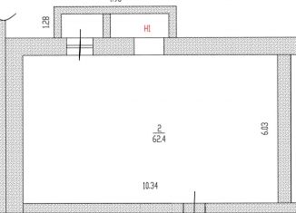 Продам помещение свободного назначения, 62.4 м2, Барнаул, улица Анатолия, 35А, Центральный район