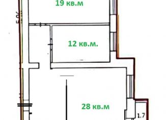 Продаю двухкомнатную квартиру, 74 м2, Санкт-Петербург, Пражская улица, 5, метро Бухарестская