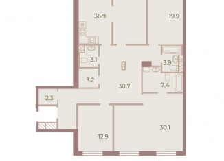 Продажа 3-комнатной квартиры, 150.4 м2, Санкт-Петербург, ЖК Нева Хаус