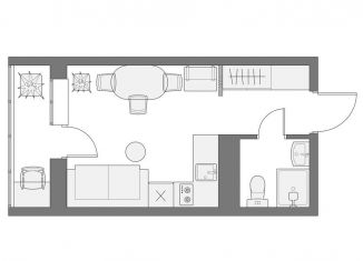 Продам квартиру студию, 21.3 м2, Тверь, улица Сергея Лоскутова, 2