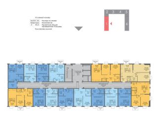 Продажа квартиры студии, 24.5 м2, деревня Новое Девяткино