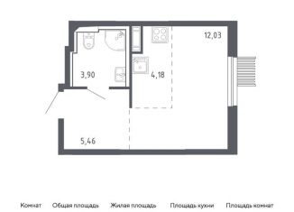 Продается квартира студия, 25.6 м2, Москва, Молжаниновский район, жилой комплекс Молжаниново, к1